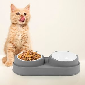 KEDİ KÖPEK MAMA VE SU KABI 2 Lİ