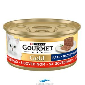GOURMET KIYILMIŞ SIĞIR ETLİ KONSERVE MAMA 85 GR
